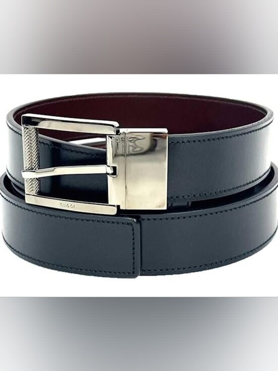 Gucci Other - Gucci Leather Belt Brown Black